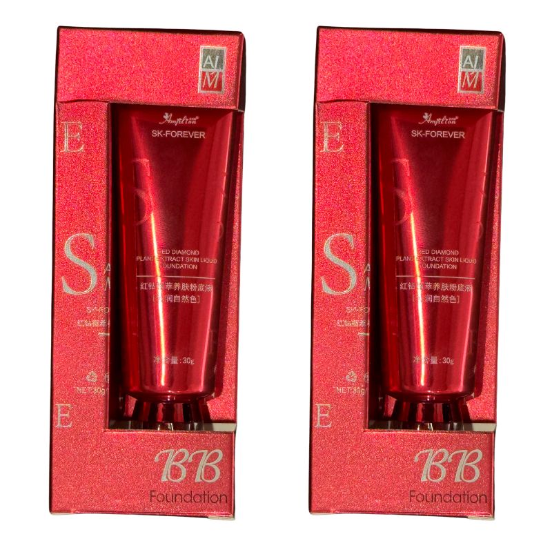 BB Waterproof Liquid Foundation | Full Coverage, Matte, Long-Lasting, Oil-Control | 3g