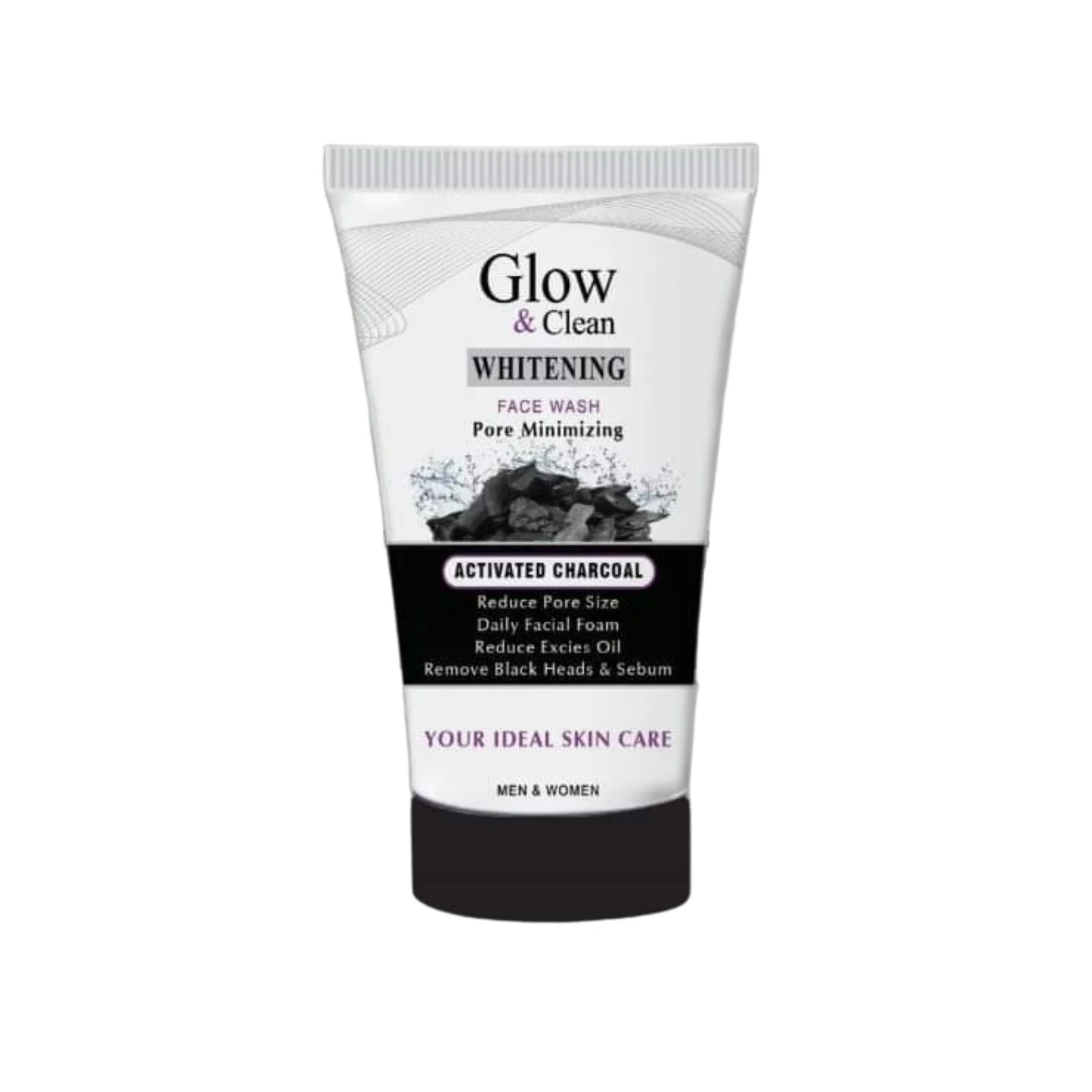 Glow & Clean Charcoal Face Wash | Deep Cleansing Oil Control & Pore Care