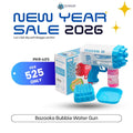 Bazooka Bubble Water Gun | Rechargeable Bubble Blaster Toy for Kids | Outdoor Fun