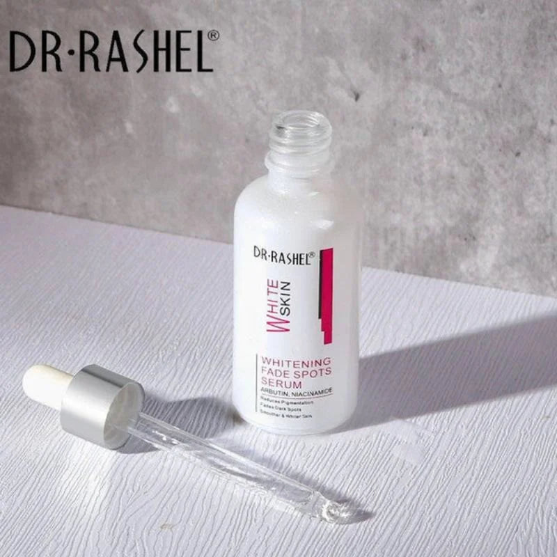 Dr. Rashel Whitening Fade Spots Serum for White Skin | Brightening & Pigmentation Corrector with Arbutin & Niacinamide (5ml) | Imported