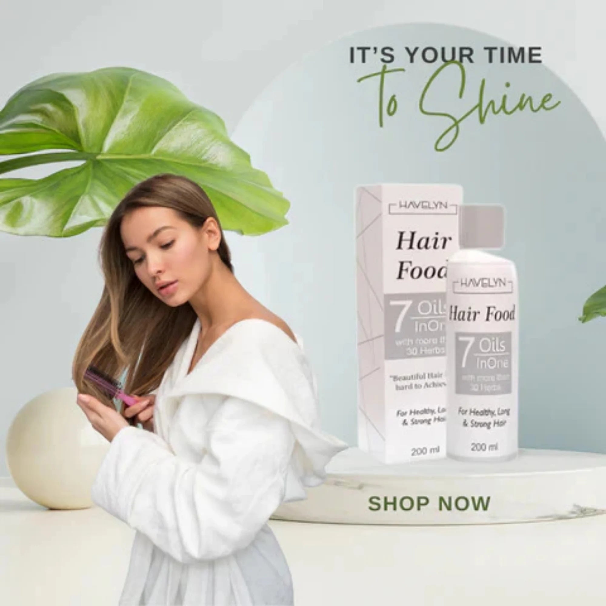 Havelyn Hair Food Oil 2ml | 7 Oils & 3+ Herbal Extracts for Strong & Healthy Hair