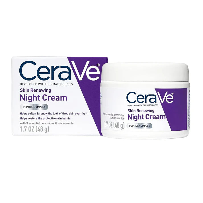 CeraVe 4-in-1 Skincare Kit | Cleanser, Serum, Sunblock & Night Cream | Dermatologist-Approved Routine